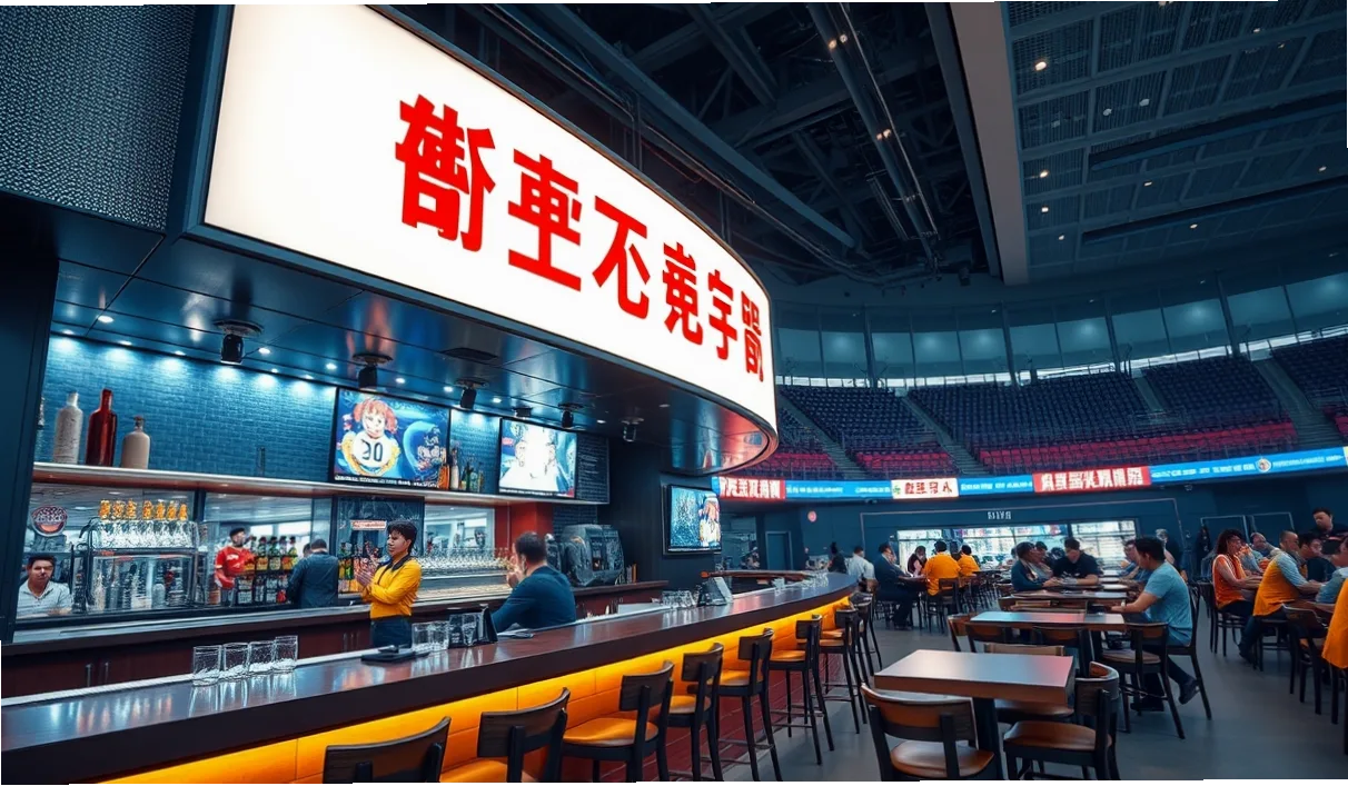 加拿大世界杯 sports bar 示意图